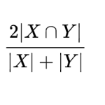 根据Dice的系数找出两个字符串之间的相似程度，这个系数大多优于Levenshtein距离。