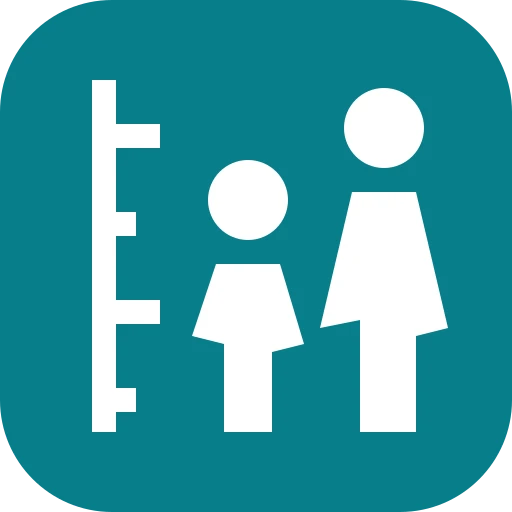 Height Comparison Logo